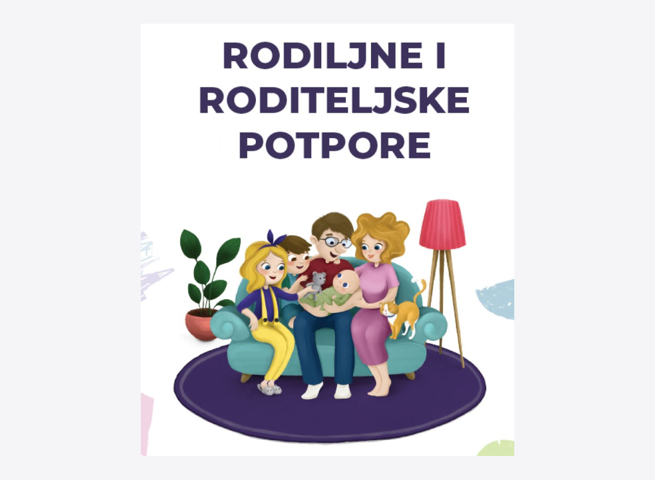 Brošura: Rodiljne i roditeljske potpore